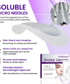 Dobshow® Snake Venom Peptide Microneedle Eye Patch