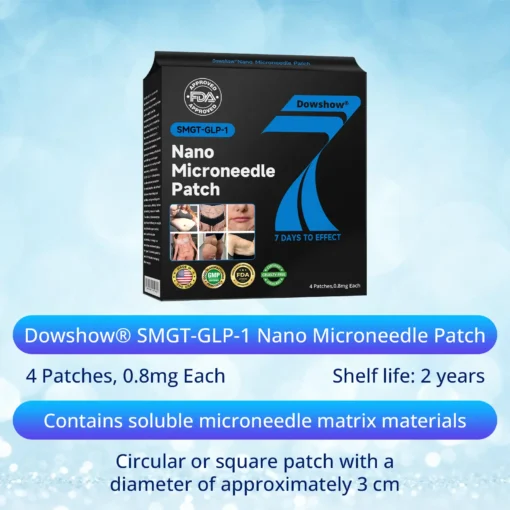 Dowshow® Nano Microneedle Patch with SMGT-GLP-1 & Matrixyl 3000