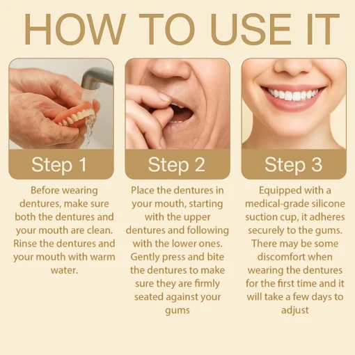 Dobshow® Adsorptive Denture