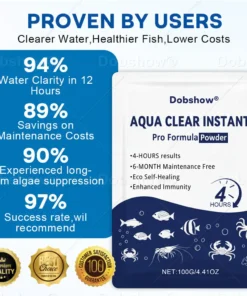 Dobshow® AquaClear Instant Pro Formula Powder