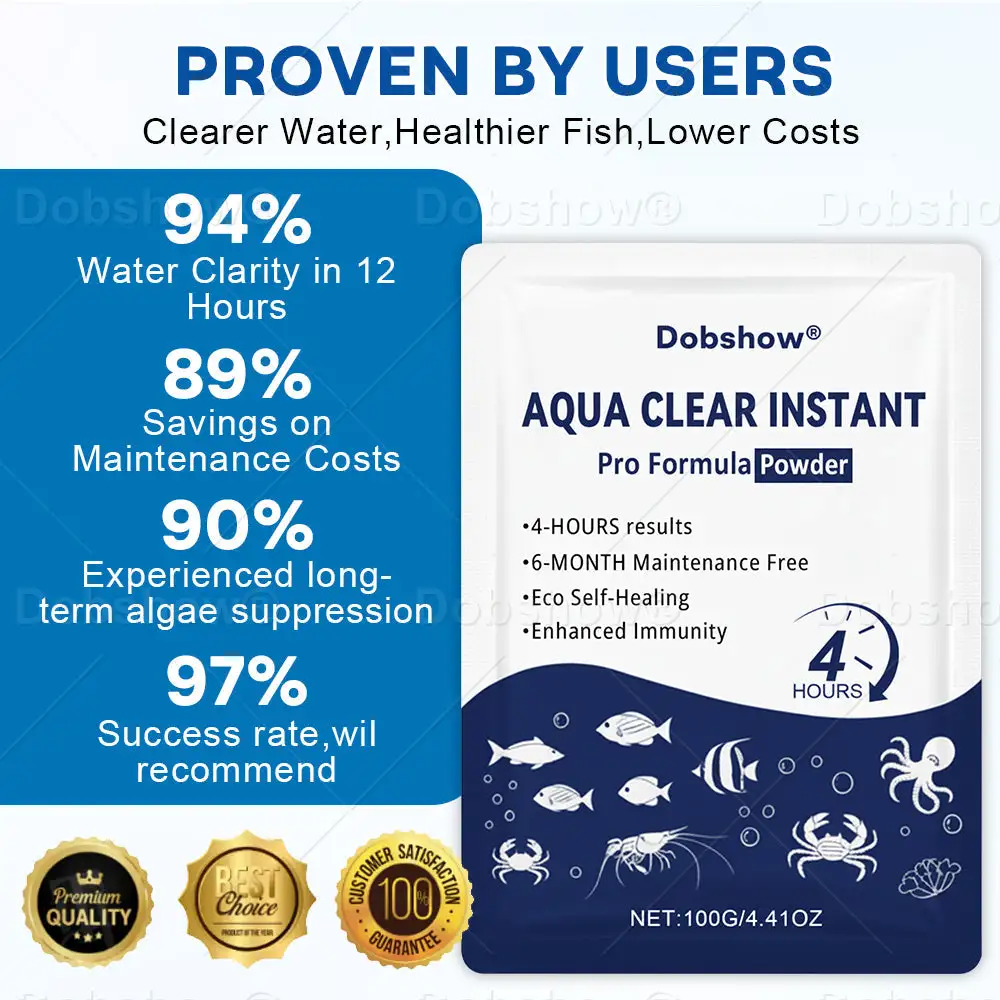 Dobshow® AquaClear Instant Pro Formula Powder