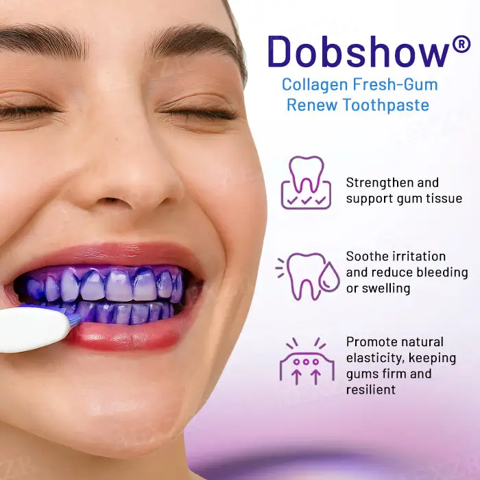 Dobshow® Collagen Fresh-Gum Renew Toothpaste