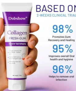 Dobshow® Collagen Fresh-Gum Renew Toothpaste
