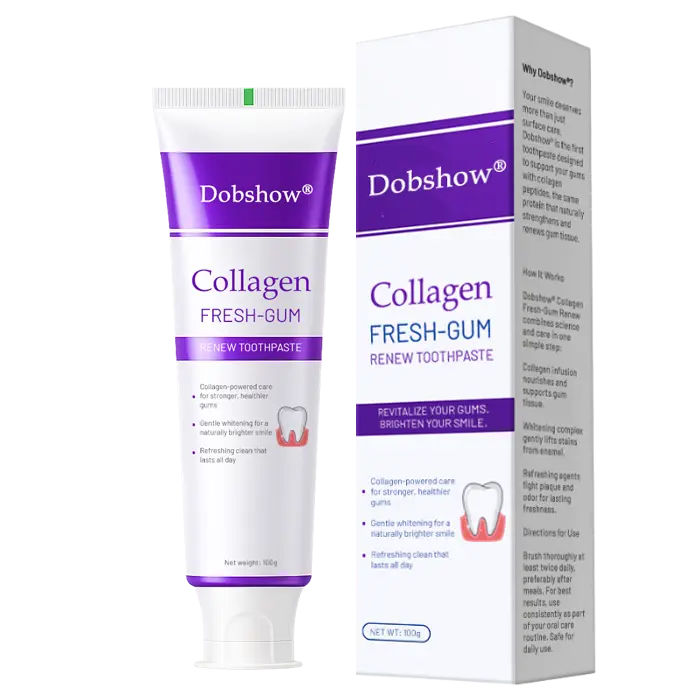 Dobshow® Collagen Fresh-Gum Renew Toothpaste