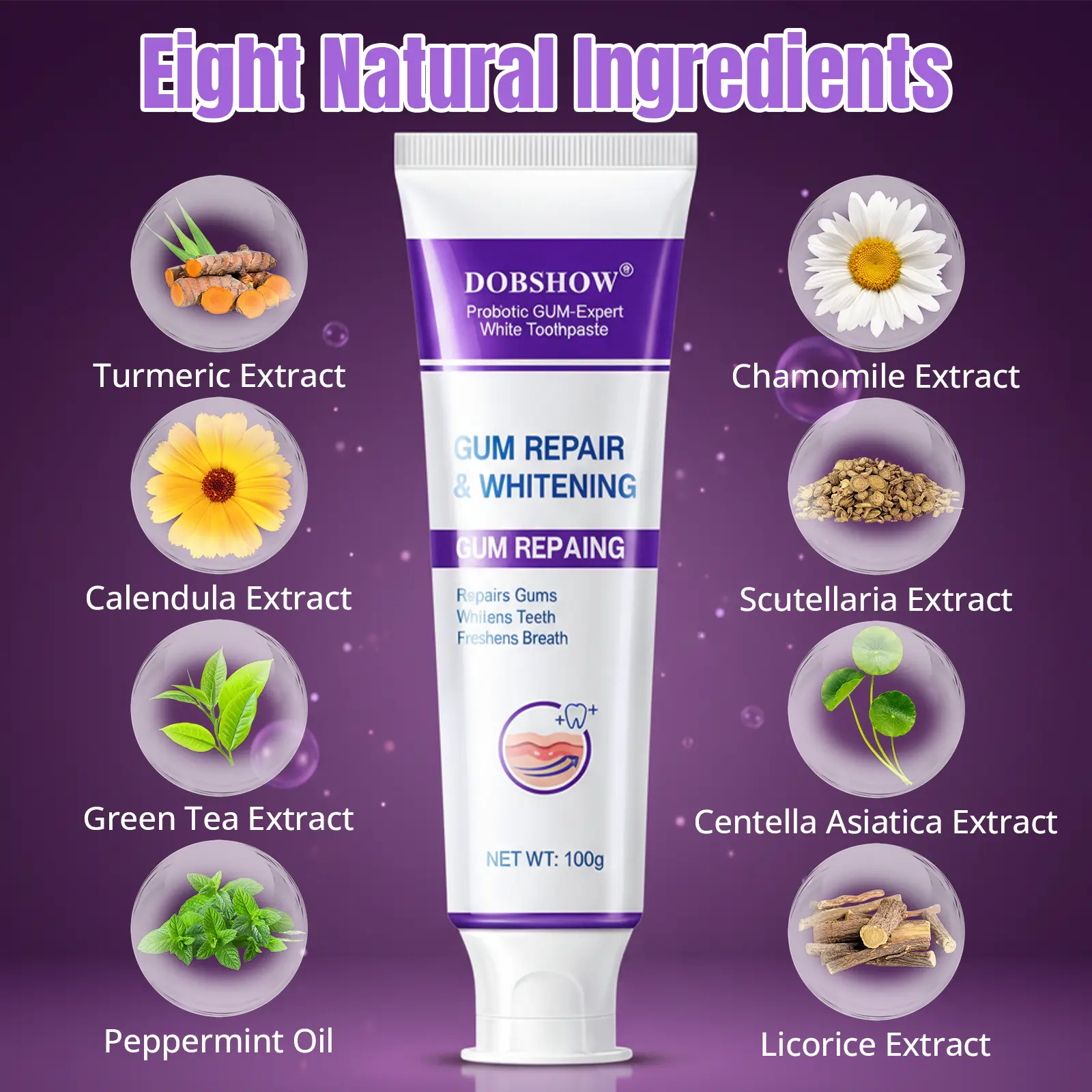 Dobshow® Probiotic GUM-Expert White Toothpaste