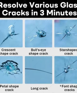Dobshow® GlassFix Guard 2025 Windshield Crack Repair Formula