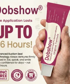 Dobshow® ThermoFit Comfort Seal Pro Denture Adhesive