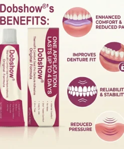 Dobshow® ThermoFit Comfort Seal Pro Denture Adhesive