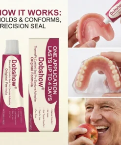 Dobshow® ThermoFit Comfort Seal Pro Denture Adhesive