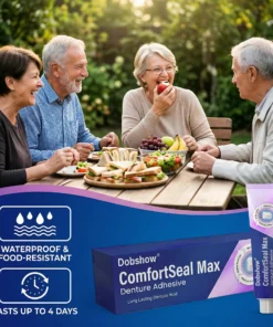 Dobshow® ComfortSeal Max Denture Adhesive