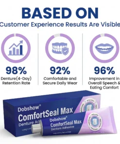 Dobshow® ComfortSeal Max Denture Adhesive
