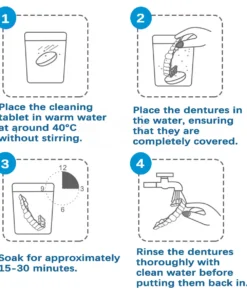 Dobshow® Denture Cleaning Effervescent Tablets
