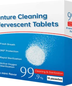 Dobshow® Denture Cleaning Effervescent Tablets