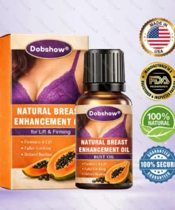 Dobshow® Natural Breast Enhancement Oil for Lift & Firming– Improve Elasticity & Shape
