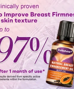 Dobshow® Natural Breast Enhancement Oil for Lift & Firming– Improve Elasticity & Shape