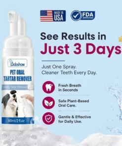 Dobshow® 3-in-1 Pet Oral Care Spray