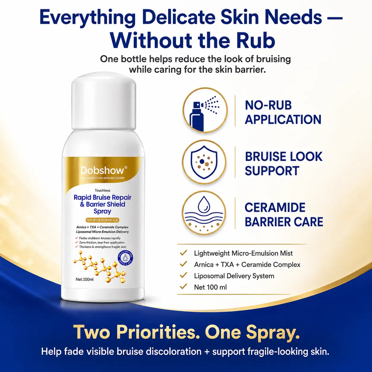 Dobshow® Touchless Rapid Bruise Repair & Barrier Shield Spray
