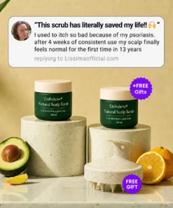 Dobshow® Avocado & Orange Nourishing Anti-Dandruff Scalp Scrub