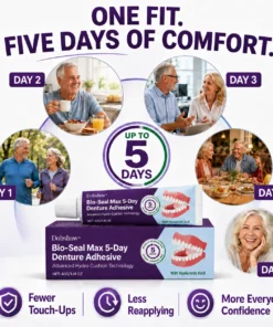 Dobshow® Bio-Seal Max 5-Day Denture Adhesive