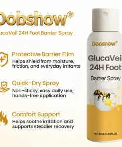 Dobshow® GlucaVeil 24H Foot Barrier Spray