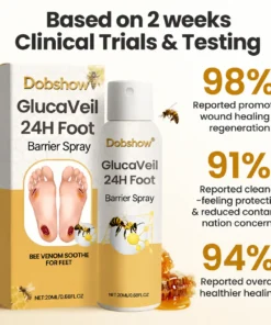 Dobshow® GlucaVeil 24H Foot Barrier Spray