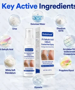 Dobshow® 2% Salicylic Acid Callus & Cracked Heel Spray