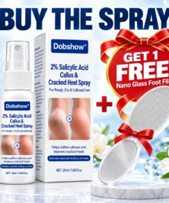 Dobshow® Medical-Grade 2% Salicylic Acid Callus & Cracked Heel Repair Spray