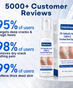 Dobshow® Medical-Grade 2% Salicylic Acid Callus & Cracked Heel Repair Spray
