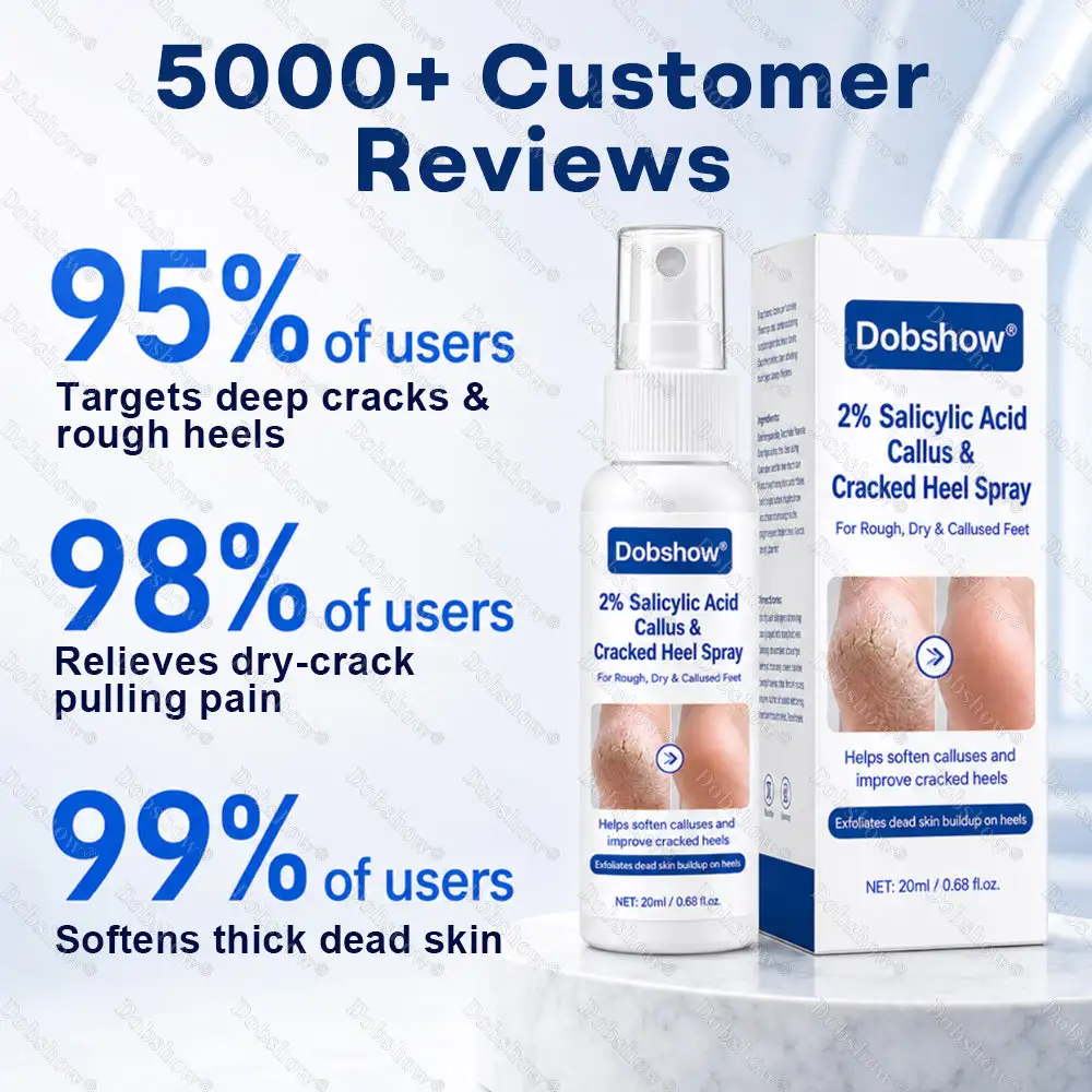 Dobshow® Medical-Grade 2% Salicylic Acid Callus & Cracked Heel Repair Spray