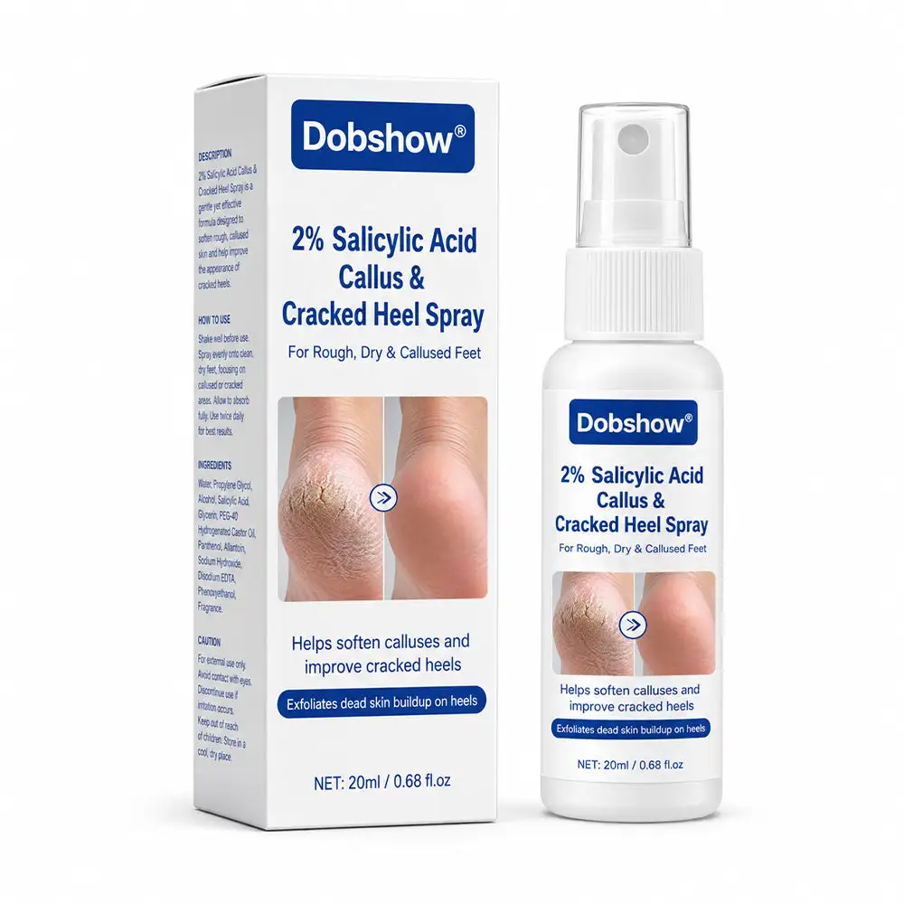 Dobshow® Medical-Grade 2% Salicylic Acid Callus & Cracked Heel Repair Spray