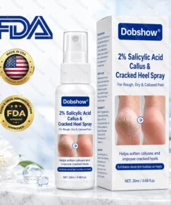 Dobshow® Medical-Grade 2% Salicylic Acid Callus & Cracked Heel Repair Spray