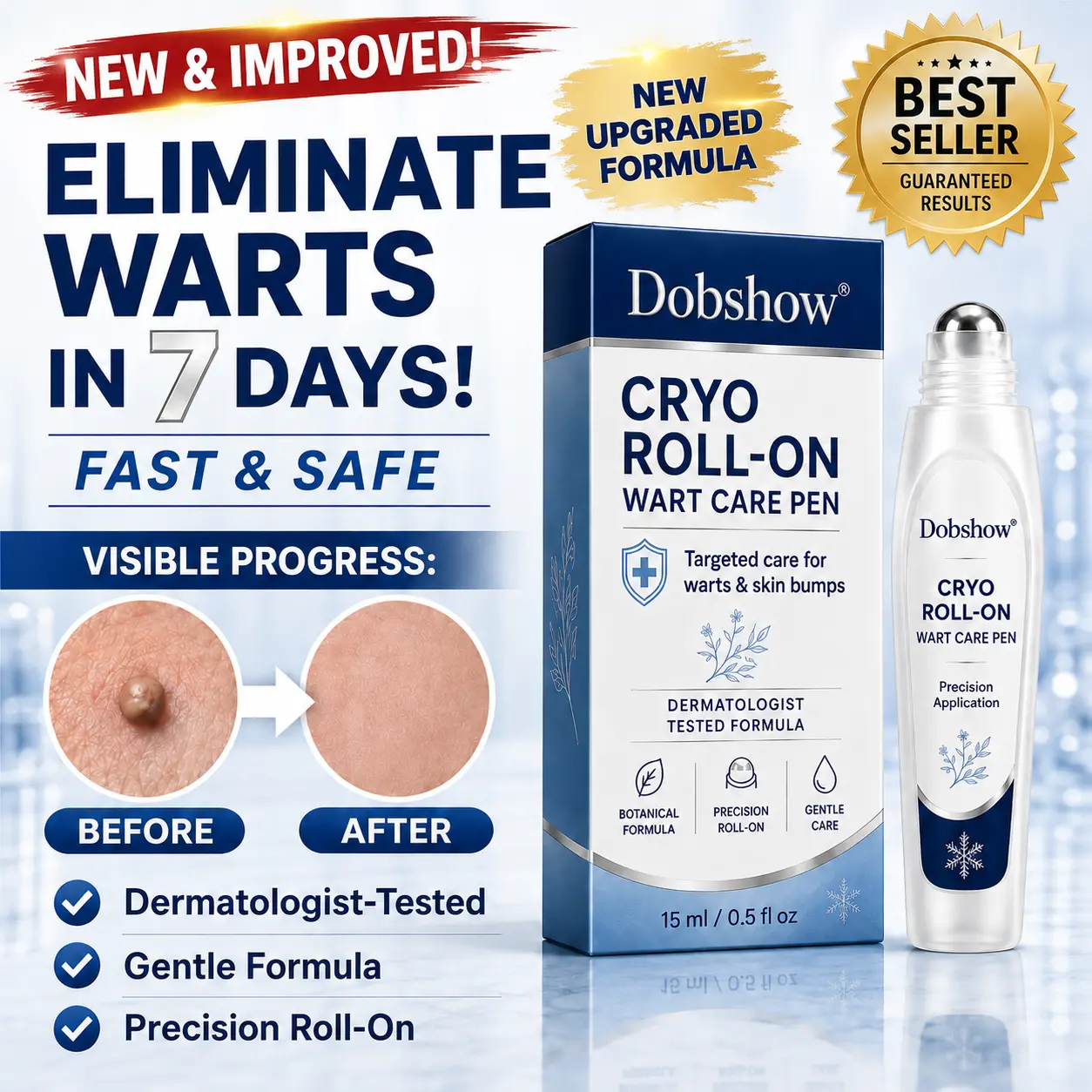 Dobshow® Newly Upgraded Precision Wart & Dark Spot Corrector Pen