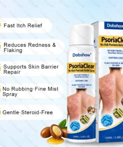 Dobshow® PsoriaClear No-Rub Psoriasis Relief Spray