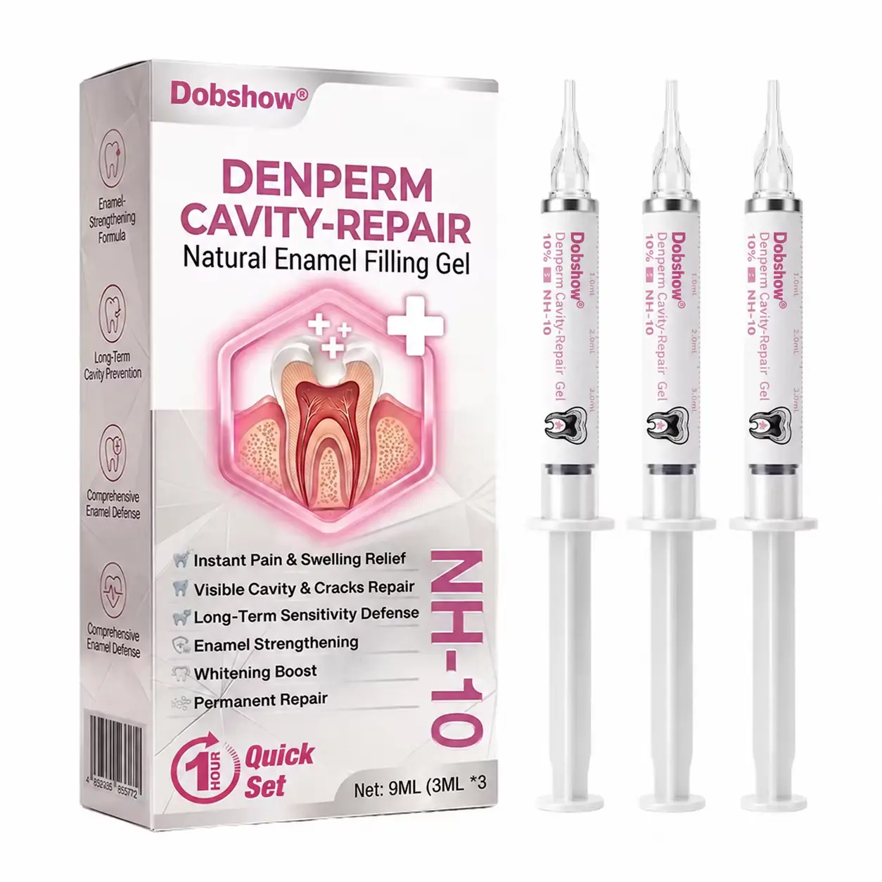 Dobshow® DenPerm Cavity-Repair Advanced Enamel Filling Gel