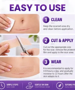 Dobshow® Medical-Grade Nano Microneedle Scar Repair Tape