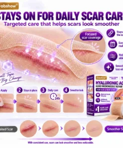 Dobshow® Medical-Grade Nano Microneedle Scar Repair Tape
