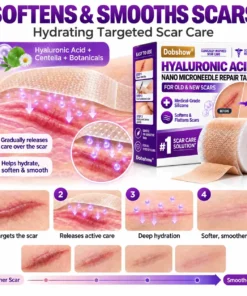 Dobshow® Medical-Grade Nano Microneedle Scar Repair Tape