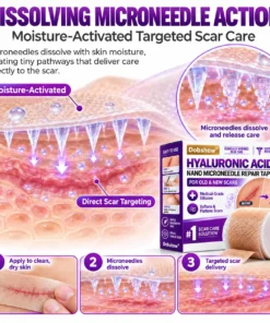 Dobshow® Medical-Grade Nano Microneedle Scar Repair Tape
